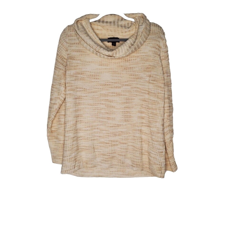 Cozy Cream Cowl Neck Blouse